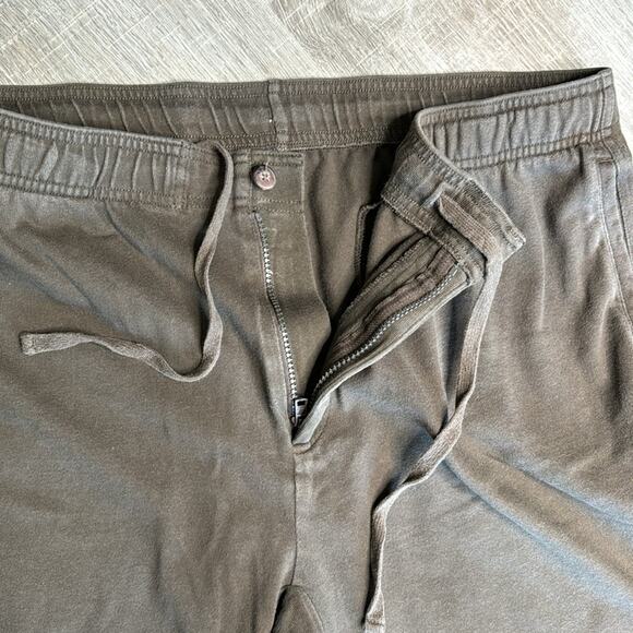 DULUTH TRADING CO. Brown Elastic Drawstring Waist Zip Fly Casual Pants Men’s - Picture 4 of 6